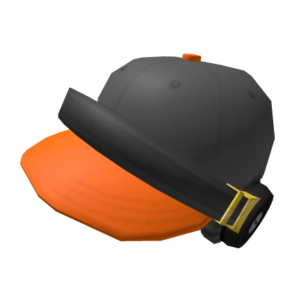 Snapback w/ Headphones (Orange)