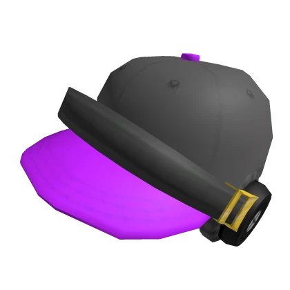 Snapback w/ Headphones (Purple)