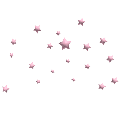 Pink Star Confetti