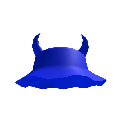 Stylish Blue Devil Hat