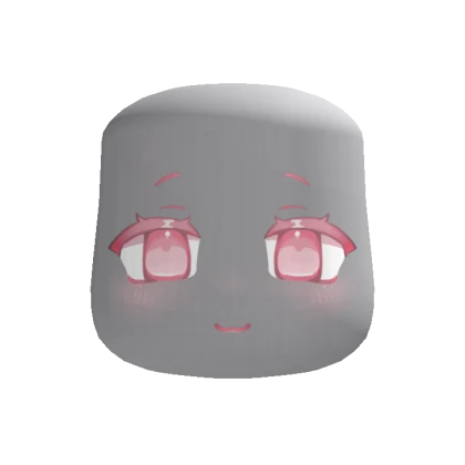 Chibi Cute Pastel Pink Face Cheeks [Recolorable]