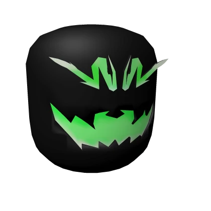 Toxic Super Villain Head