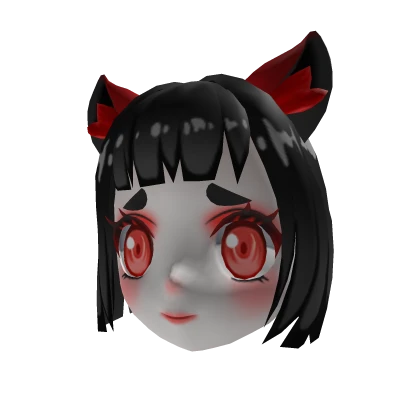 Cursed Neko Anime Mask