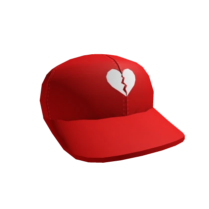 Hype Red Broken Heart Cap 