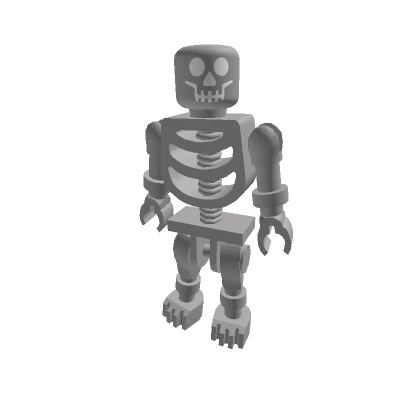 Recolorable Brick Skeleton (White)