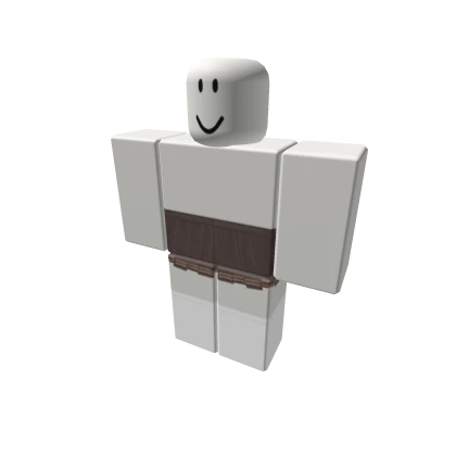 ♡ cute brown skirt with thigh highs