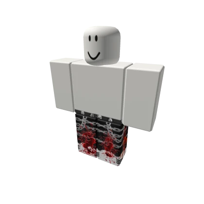 Chains Blood Splash Killer Butcher Black Pants