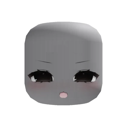 kawaii chibi smug foxy eyes face