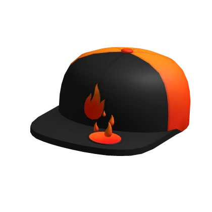 Fire Cap Orange Back