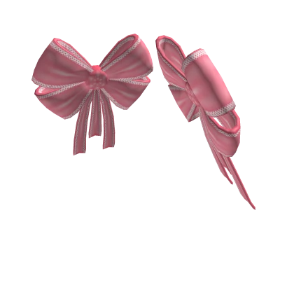 🎀 Aesthetic Pink Bows with Ribbons