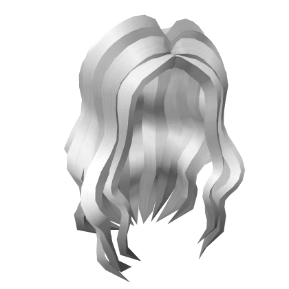 White Wavy Hair