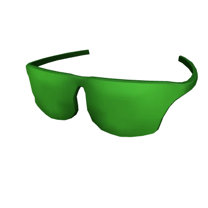 Green Summer Sunglasses