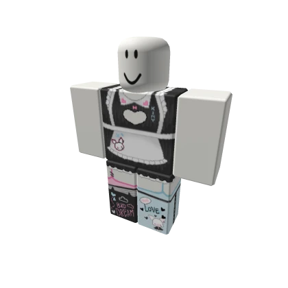 🎀🖤Kimy Dress of maid version cute sky blue