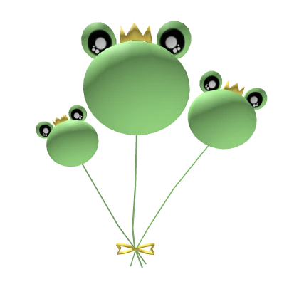 Frog King Balloon