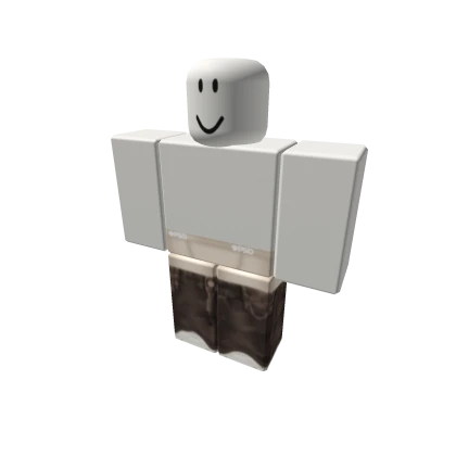 Brown Swag Y2K Sa@gged Jeans w/ kicks yo !!