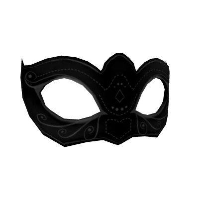 black mask to cloak the soul