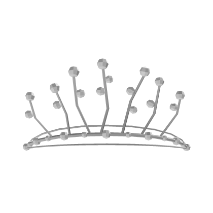 Silver Pearl Tiara