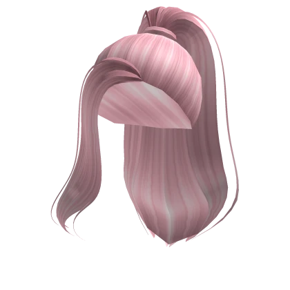 High Pink Retro Ponytail