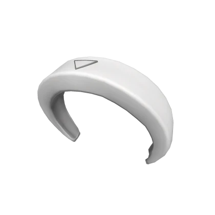 White Satin Headband