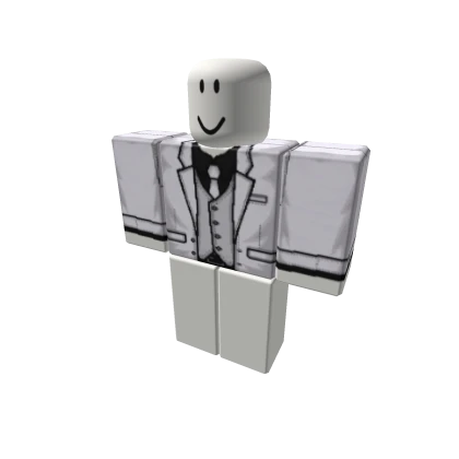 White Ghost Suit | Vest [+]