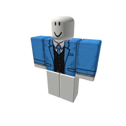 Blue Suit | Vest [+]