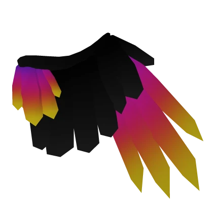 Sunset Fluffy Wings