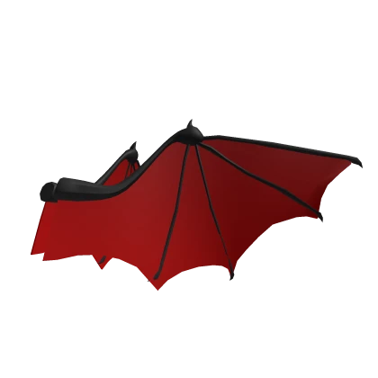 Demon Spooky Bat Wings