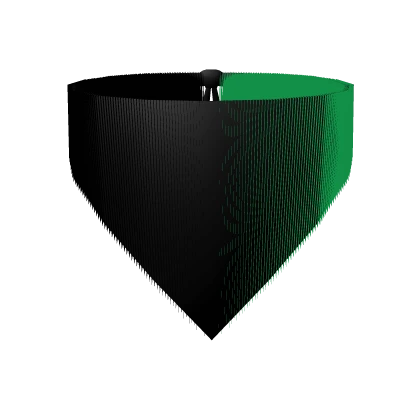 Color Changing Bandana - Green to Black