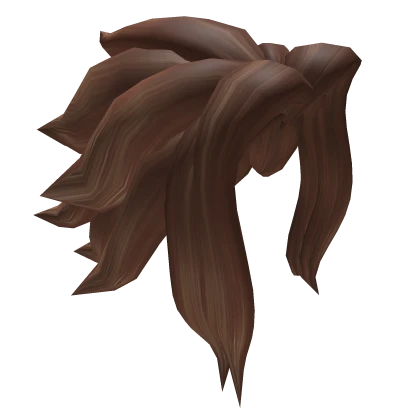 Brown Spiky Protagonist Hair