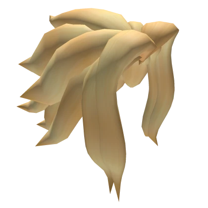 Blond Spiky Protagonist Hair