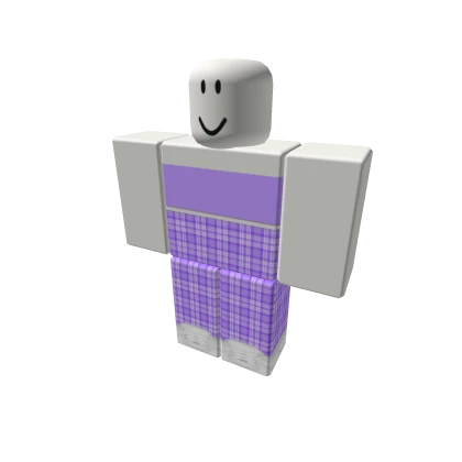 purple plaid y2k trendy light summer