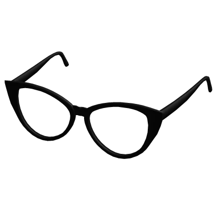 Black Cat Eye Glasses