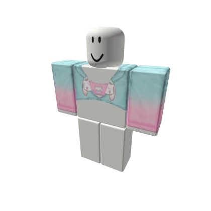 🌸💙sweatshirt sky blue cute - Ina head