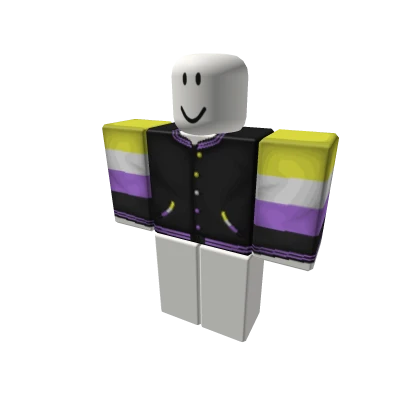 NonBinary Pride Jacket Black