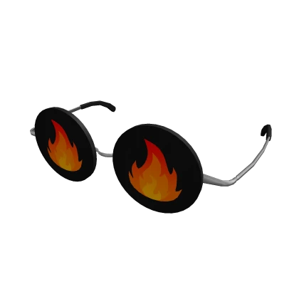 Round Flame Sunglasses