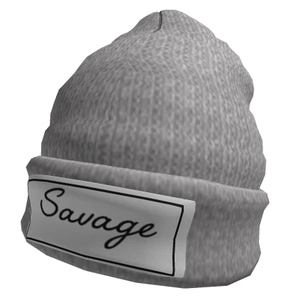 Savage Winter Beanie Light Gray