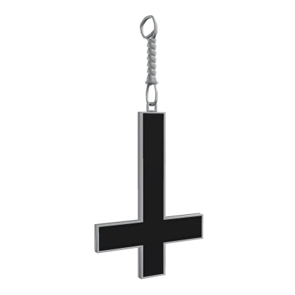 Flipped Cross Earring Left