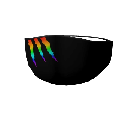 Rainbow Shredder Mask