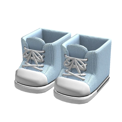 Blue Canvas Shoes