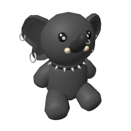 Dark Elephant Plush