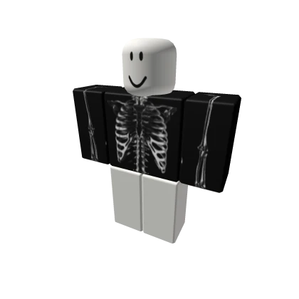 Skeleton Skull Metal Black Shirt Bones Halloween