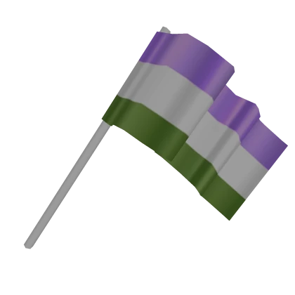 Genderqueer Pride Flag Mini