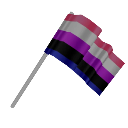 Gender Fluid Pride Flag Mini