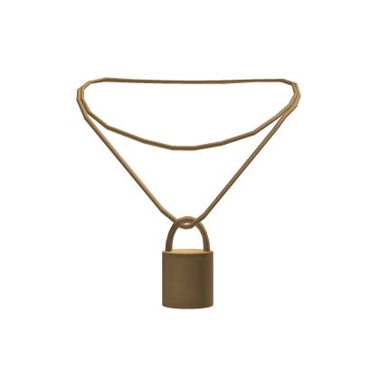 Gold Lock Necklace (3.0)