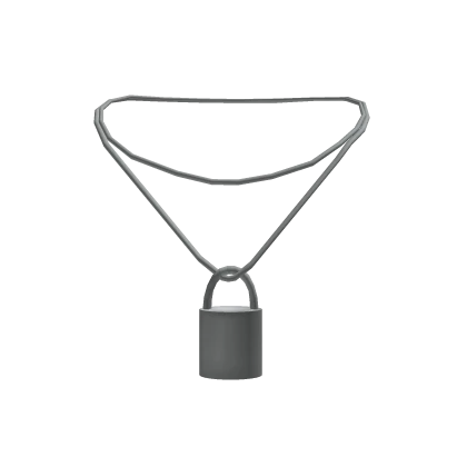 Silver Lock Necklace (3.0)