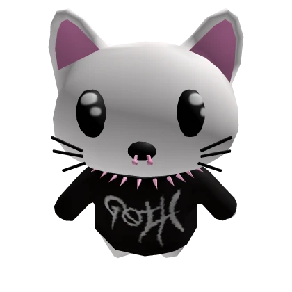 Goth Pink Cat