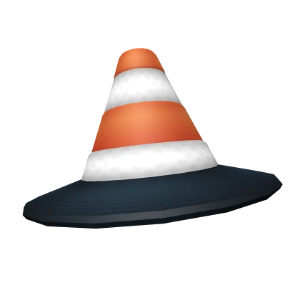 Traffic Cone Wizard Hat