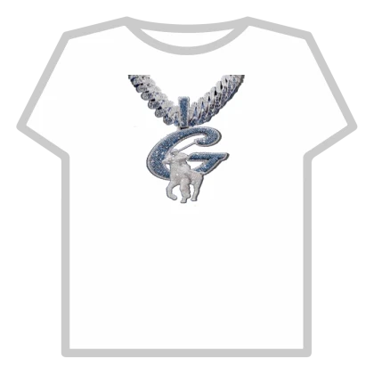 POLO G CHAIN BLUE DIAMONDS ICE