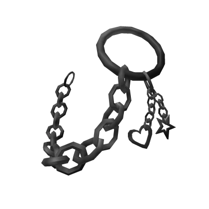 Fashionable Black Ring Chain (1.0)