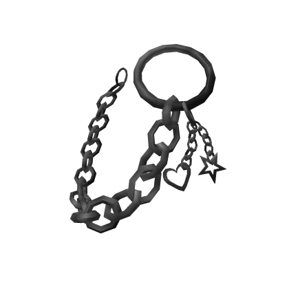 Fashionable Black Ring Chain (3.0)